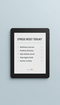 Downloadable PDF: stress reset toolkit