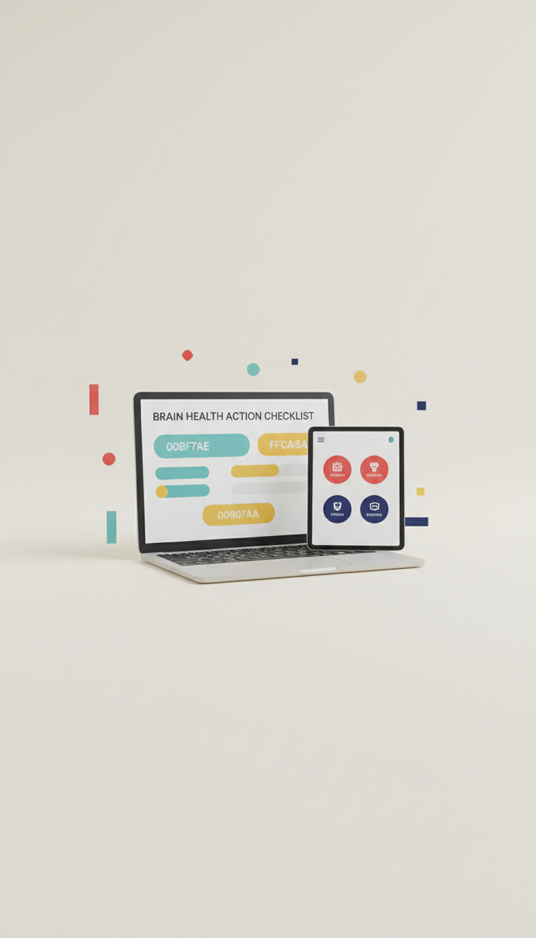Brain Health Action Checklist Interactive