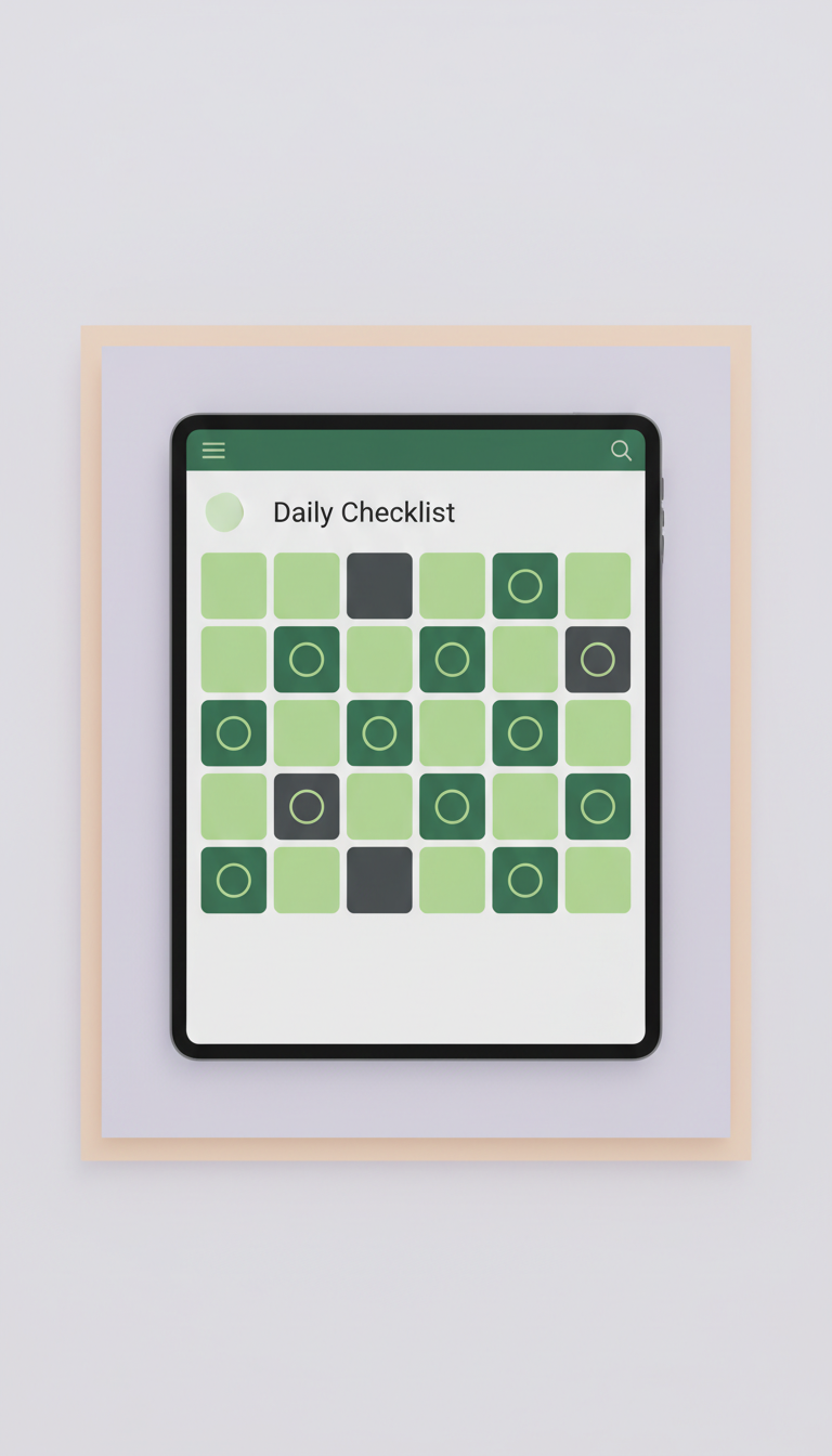 Daily Cognitive Clarity Interactive Checklist